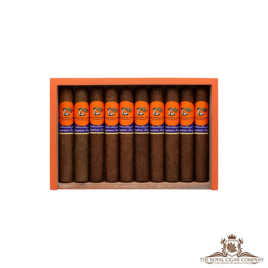 Aganorsa Leaf Supreme Leaf Inter Robusto – geöffnete Originalkiste mit Zigarren