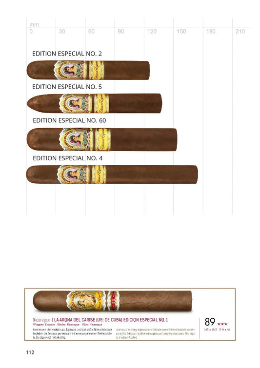 La Aroma del Caribe Edition Especial No. 2 – Zigarre aus Nicaragua