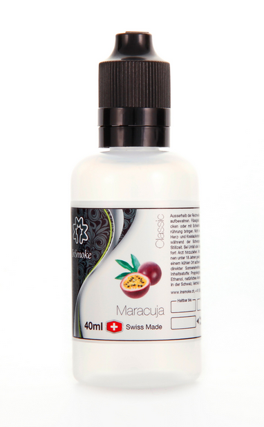InSmoke Liquid - Maracuja Swiss Made – 50/50 Shortfill, Exotic E-Liquid