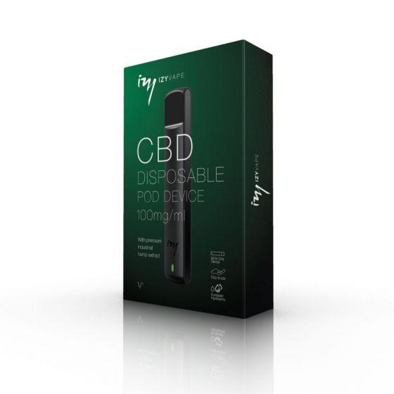 IZY Vape Einweg CBD-Pod Kit, 100mg/ml