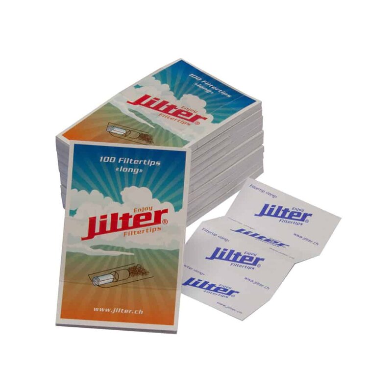 Jilter FilterTip long Drehfilter, 10 Stück, Marke Jilter