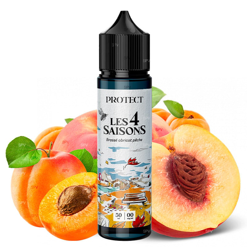 Joghurt Aprikose Pfirsich – Protect E-Liquid 50 ml in 75 ml
