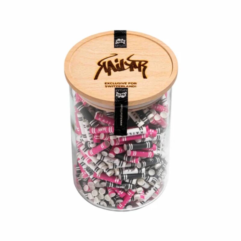 Kailar ActiveFilter 6mm Glas Tripple Mix Aktivkohle-Filter 500 Stück