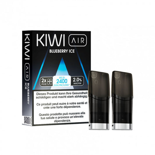 Kiwi Vapor Kiwi Air Kartuschen Blueberry Ice
