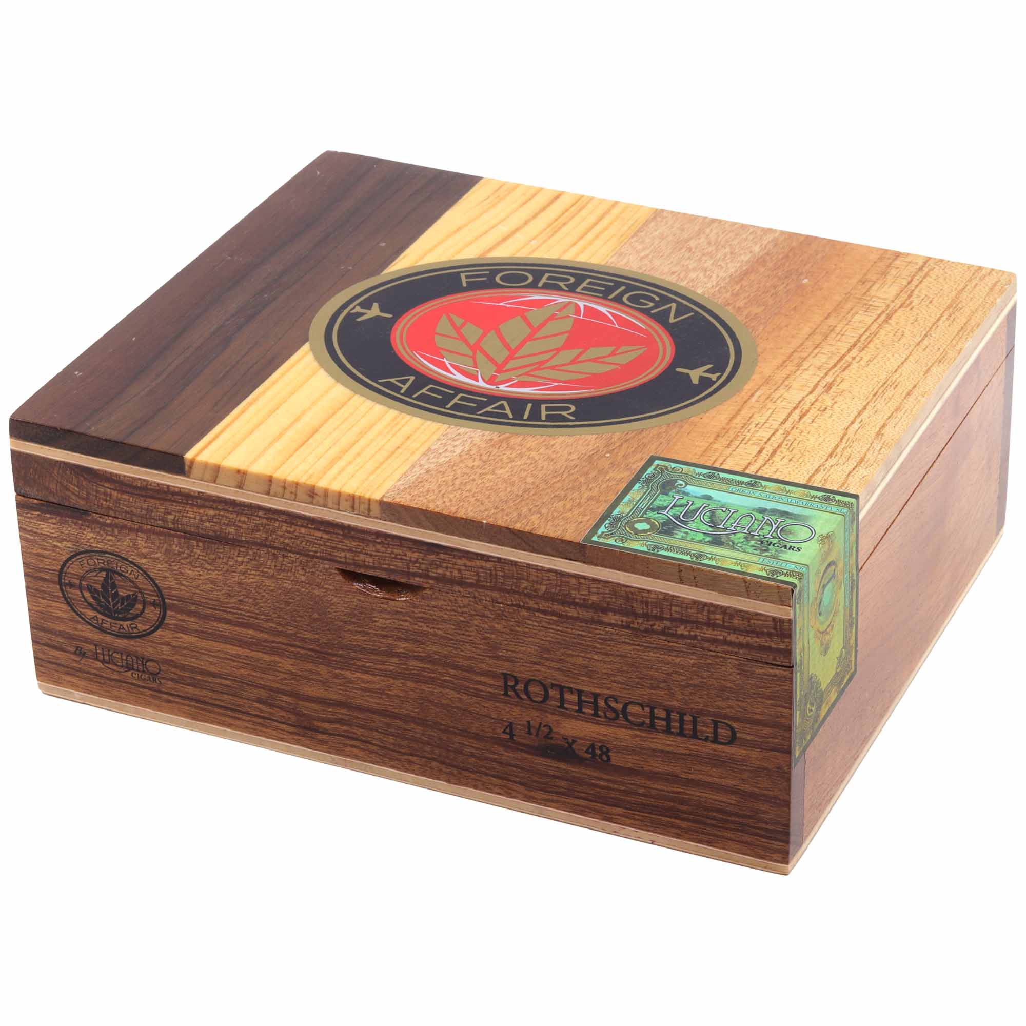 Luciano Foreign Affair Rothschild, Format Rothschild, Marke Luciano, 24er-Kistchen