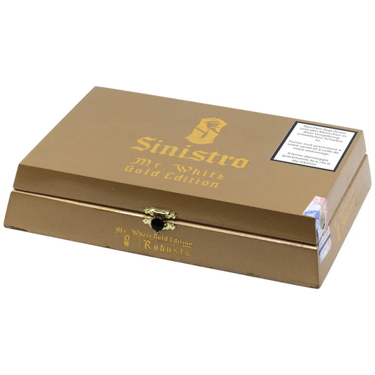 Sinistro Mr. White Gold Edition Robusto Zigarre im 20er Kistchen