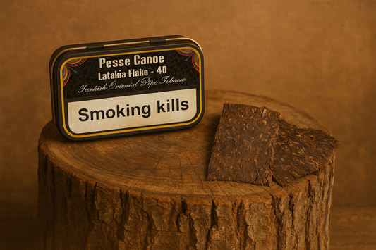 Pesse Canoe Latakia Flake 40 Pfeifentabak, 50-g-Dose