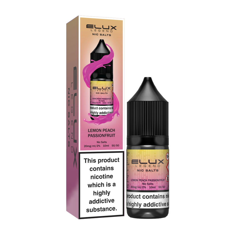 E-Lux - Lemon Peach Passionfruit – E-Lux by Nasty, E-Lux Liquid
