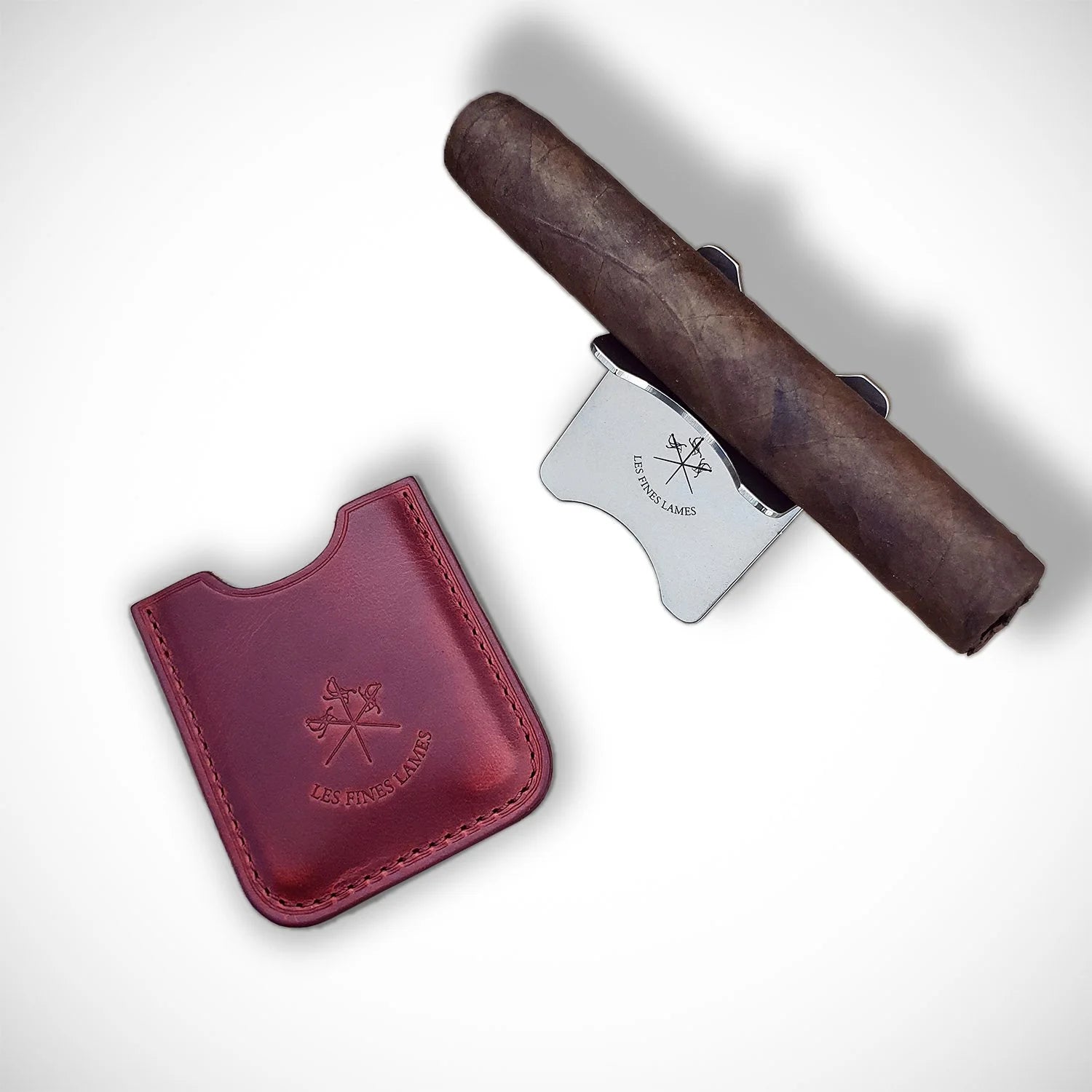 Les Fines Lames Cigar Stand Zigarrenablage Petrol Blue