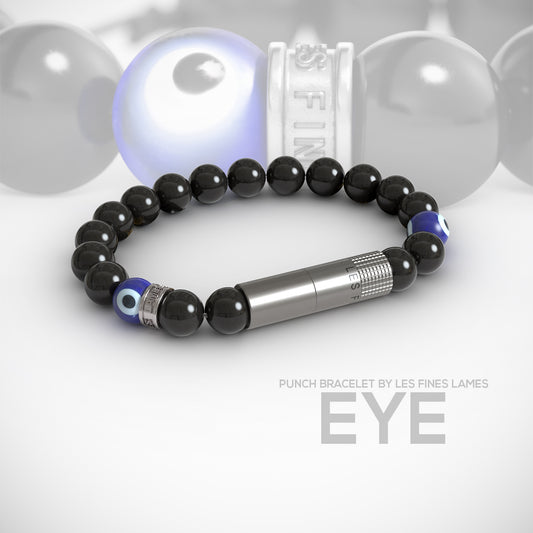 Les Fines Lames Punch Bracelet Elastique Eye