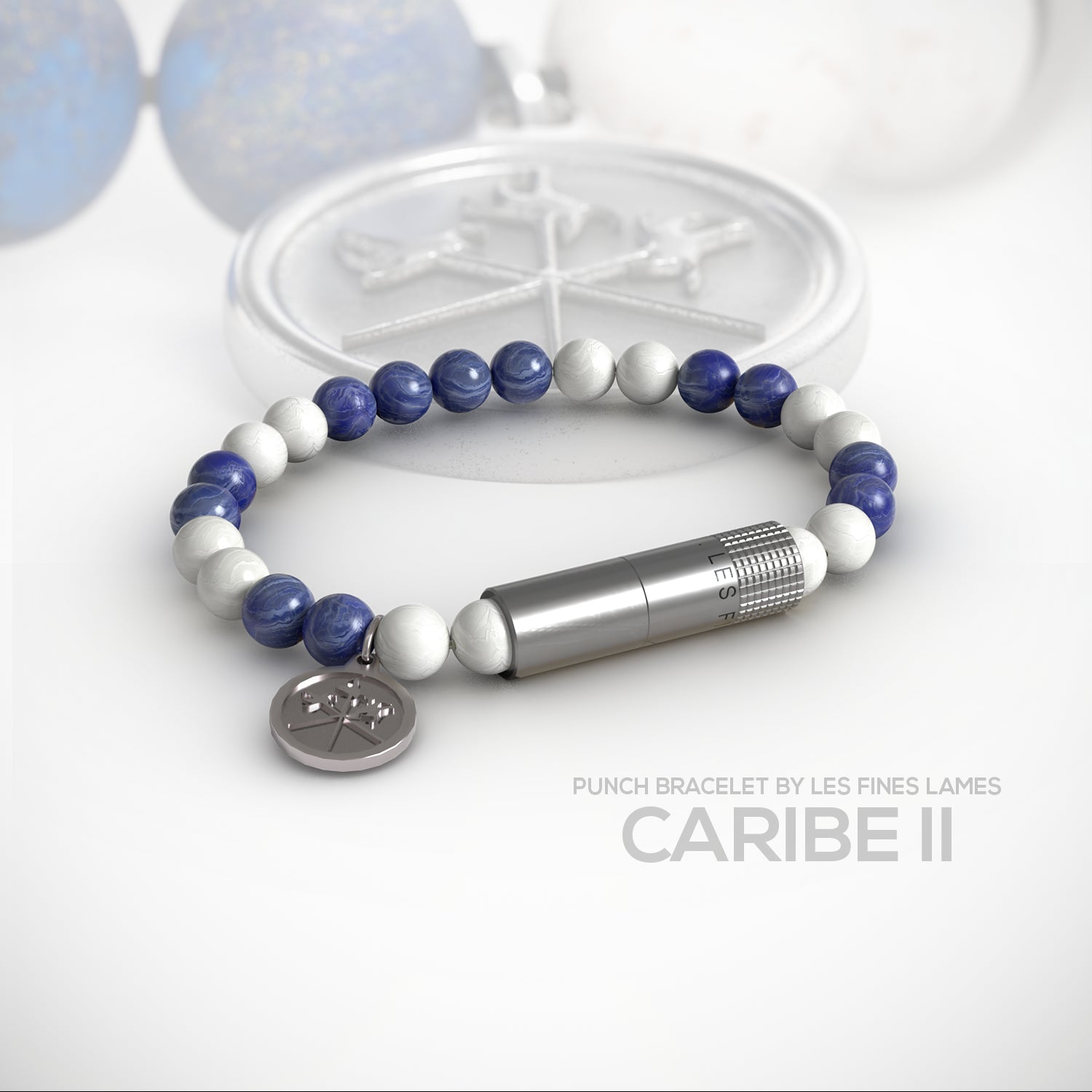Les Fines Lames Punch Bracelet Elastique Caribe II