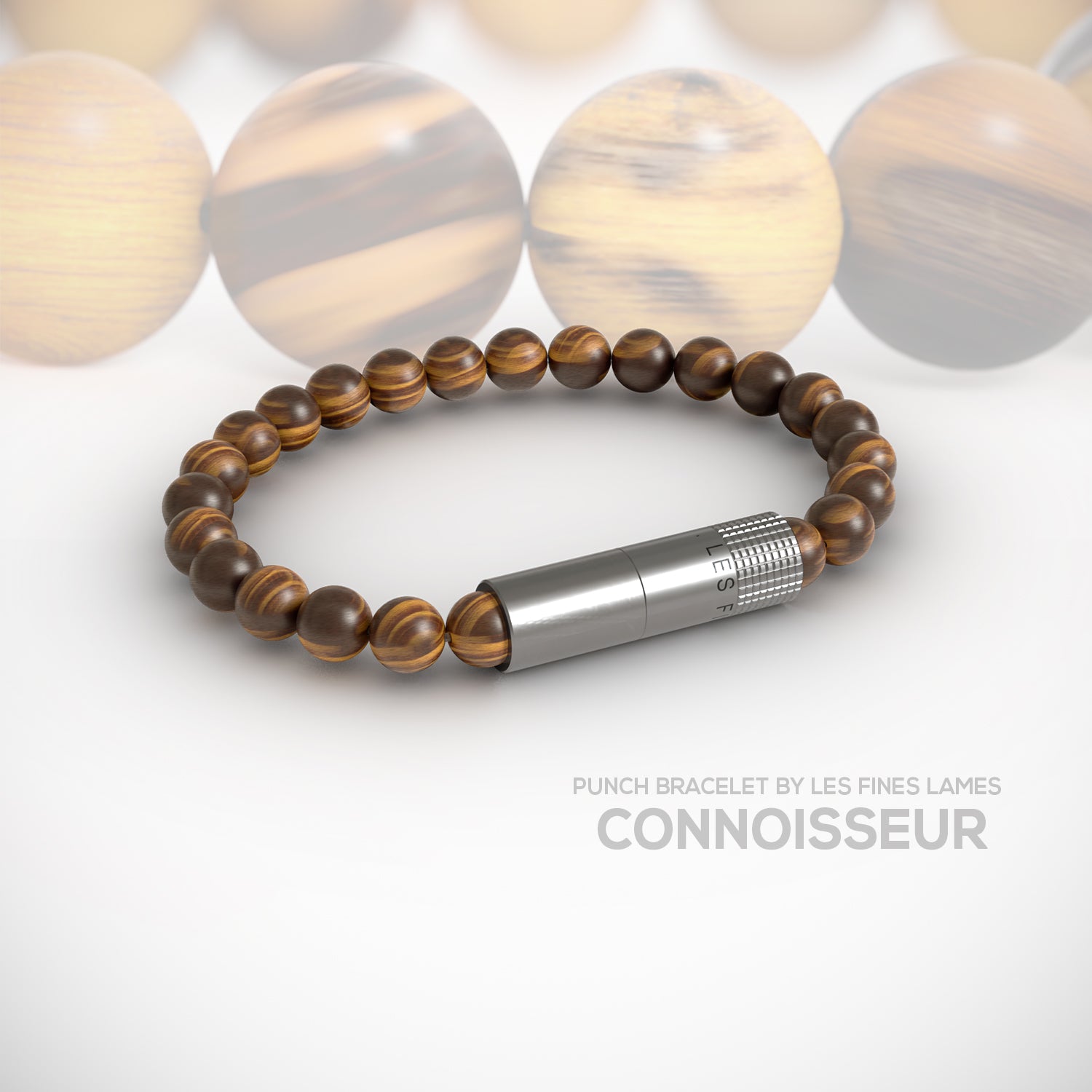 Les Fines Lames Punch Bracelet Elastique Connoisseur