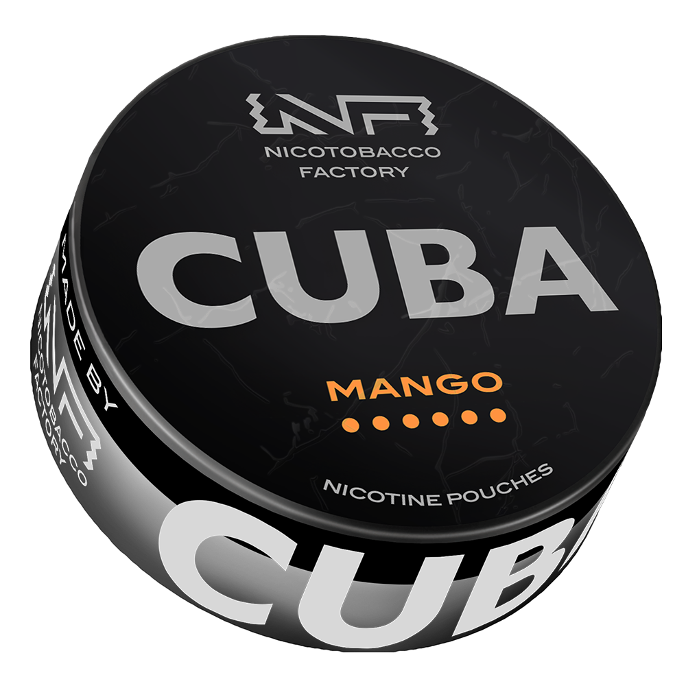 CUBA Black - Nikotinbeutel – Nikotinbeutel starke Wirkung, Nikotinbeutel Test