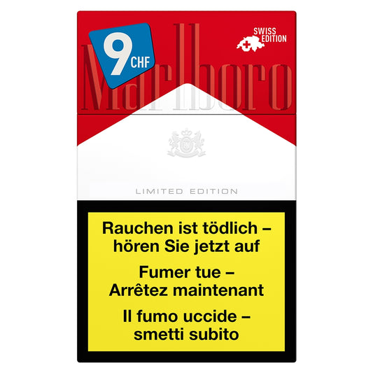 Marlboro Red Box Zigaretten Schachtel