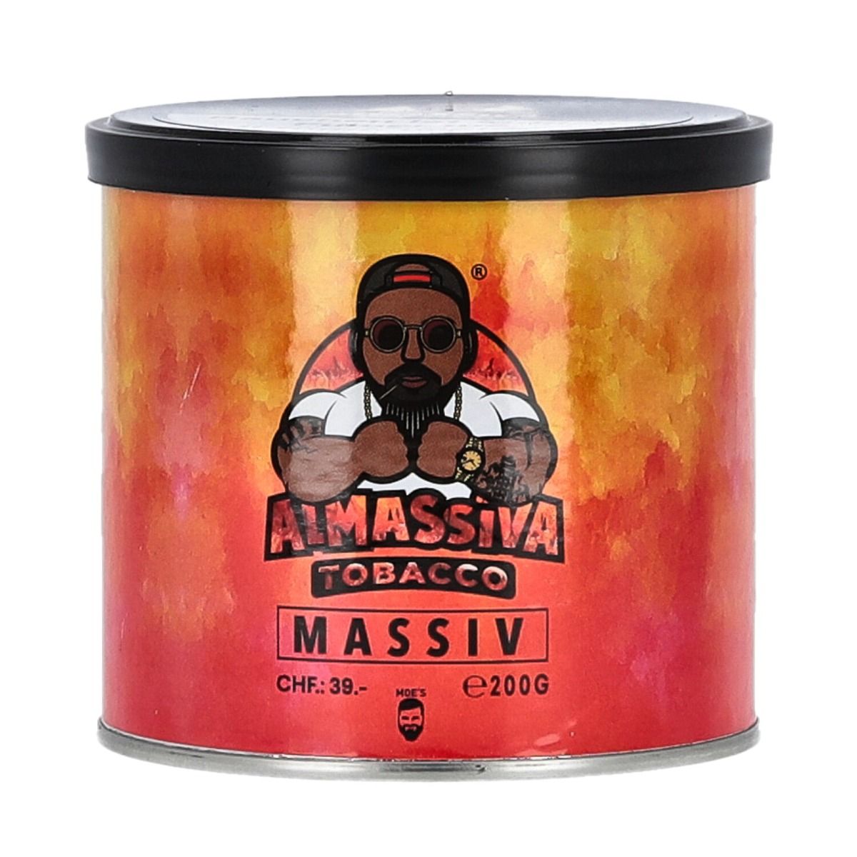 Al Massiva - Massiv - 200g – Dichte Rauchentwicklung, Doppelapfel