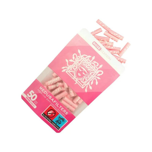 Medusa ActiveFilter 6mm Rosé Aktivkohlefilter 50 Stück