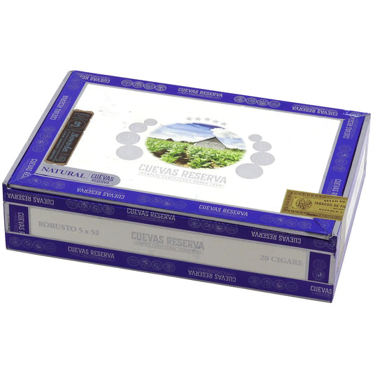 Casa Cuevas Reserva Natural Robusto Zigarre, Robusto mit Natural-Deckblatt im 20er-Kistchen