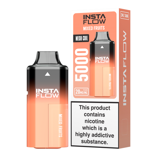Instaflow 5000 - Mixed Fruits – 20mg Nikotinsalz, 5000 Züge