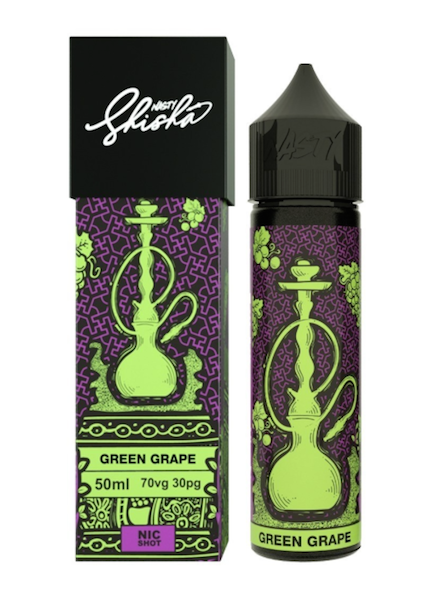 Nasty Shisha - Grüne Traube 50ml