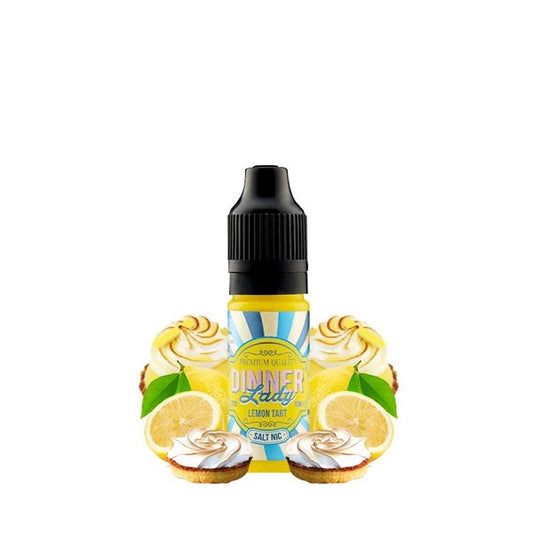Dinner Lady - Lemon Tart – 20mg Nic Salt, All Day Vape Dessert
