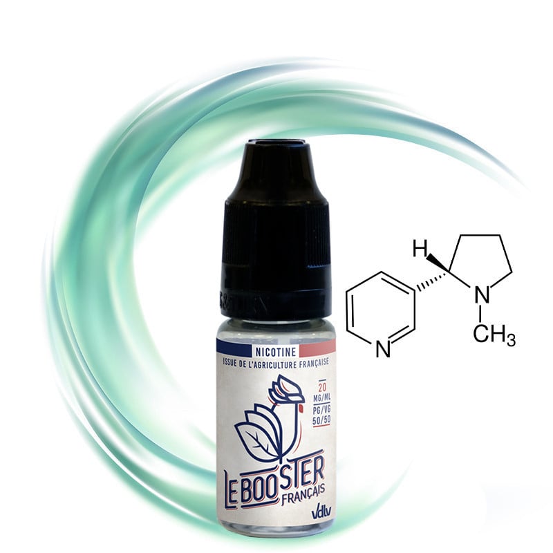VDLV Le Booster Français Nikotin-Shot 20 mg/ml mit 50 PG / 50 VG im 10-ml-Fläschchen