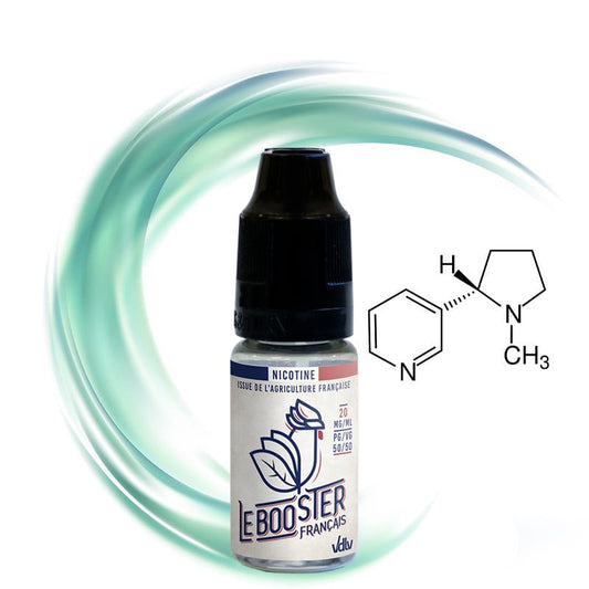 VDLV Le Booster Français Nikotin-Shot 20 mg/ml mit 50 PG / 50 VG im 10-ml-Fläschchen