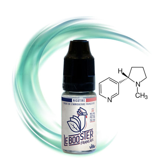 VDLV Le Booster Français Nikotin-Shot 20 mg/ml mit 70 PG / 30 VG im 10-ml-Fläschchen