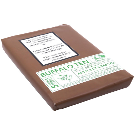Artista Buffalo Ten Toro Boxpressed Connecticut Zigarre im Paper Bundle
