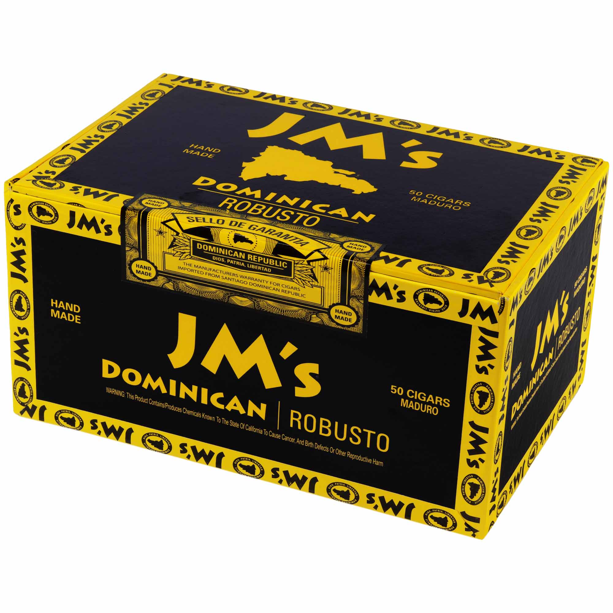 JM's Dominican Maduro Robusto Zigarre im Robusto-Format mit dunklem Maduro-Deckblatt