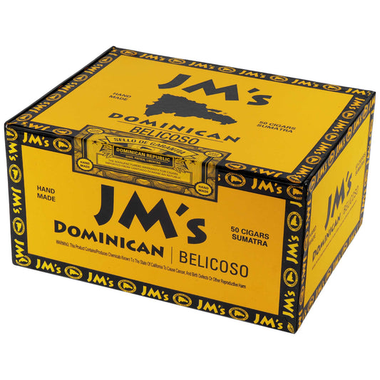 JM's Dominican Sumatra Belicoso Zigarre im Belicoso-Format mit Sumatra-Deckblatt