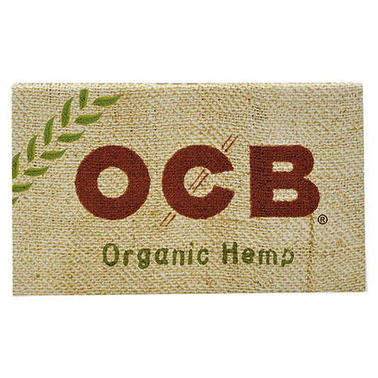 OCB DoubleWindow Organic Hemp Zigarettenpapier aus Bio-Hanf, 25 x 100 Blatt