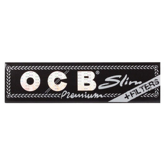 OCB KingSize Slim Premium Papier mit Tips, 32 x 32 Stück
