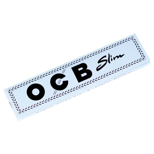 OCB KingSize Slim Weiss Zigarettenpapier 50 Heftchen
