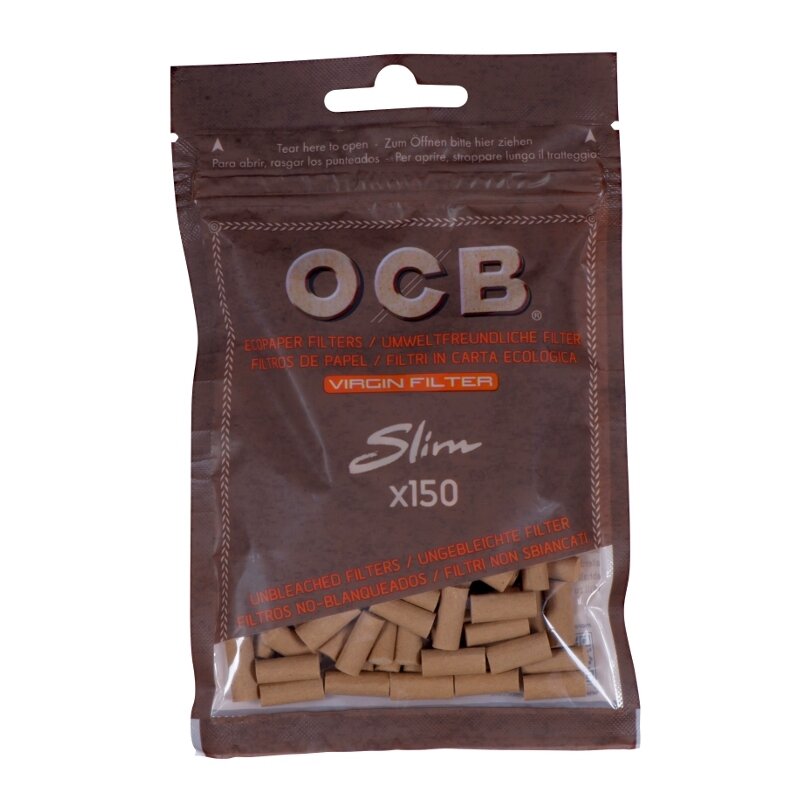 OCB SlimFilter 7.5 mm Drehfilter, 30 x 100 Stück
