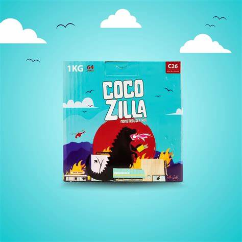 Cocozilla Naturkohle 26mm - 1kg