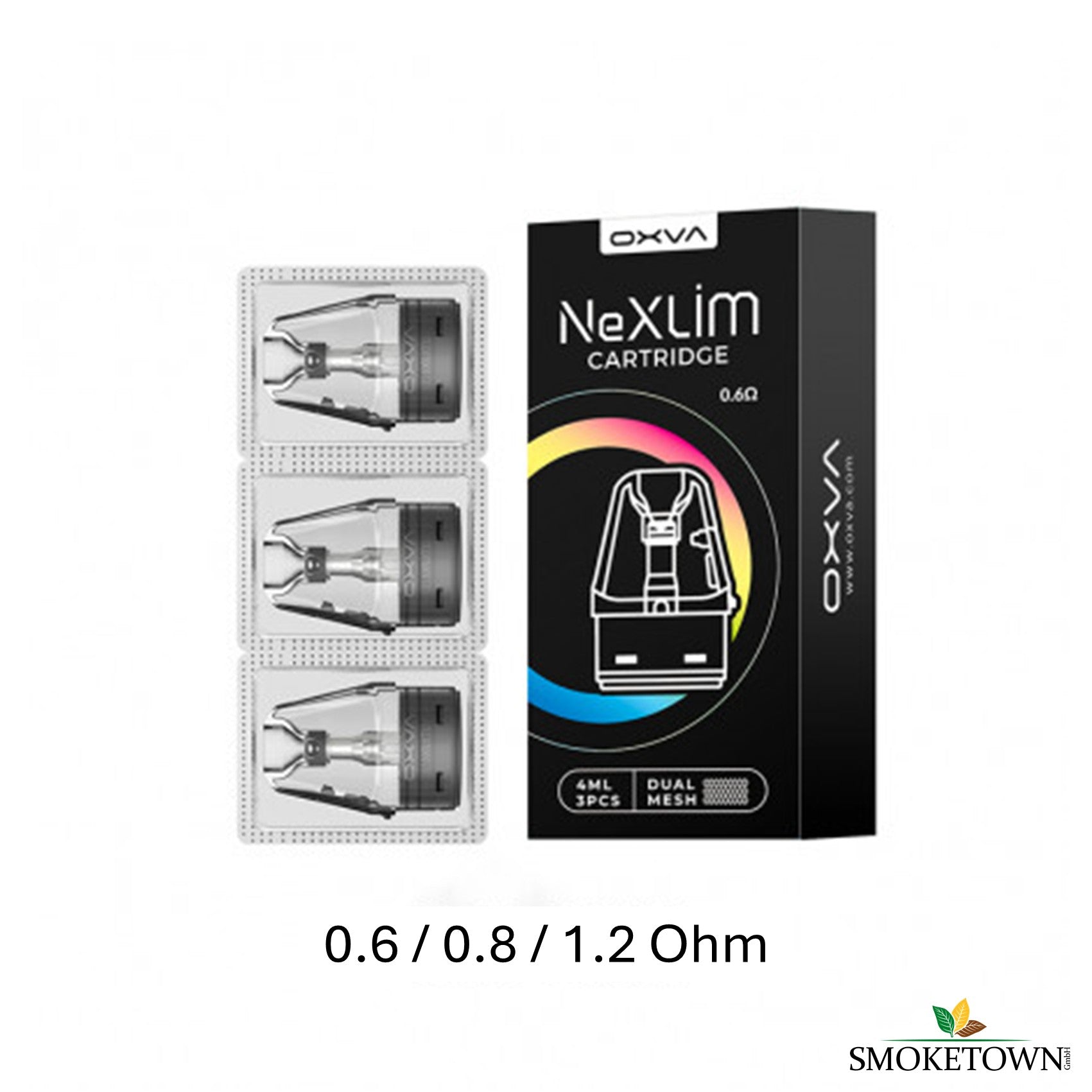 Oxva NexlimGo - Kartuschen – 4ml Pod OXVA, Allround Pod
