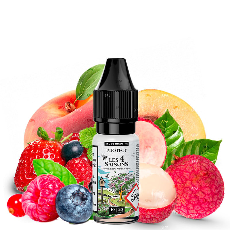 Pfirsich Litschi Rote Früchte – Protect E-Liquid 10 ml