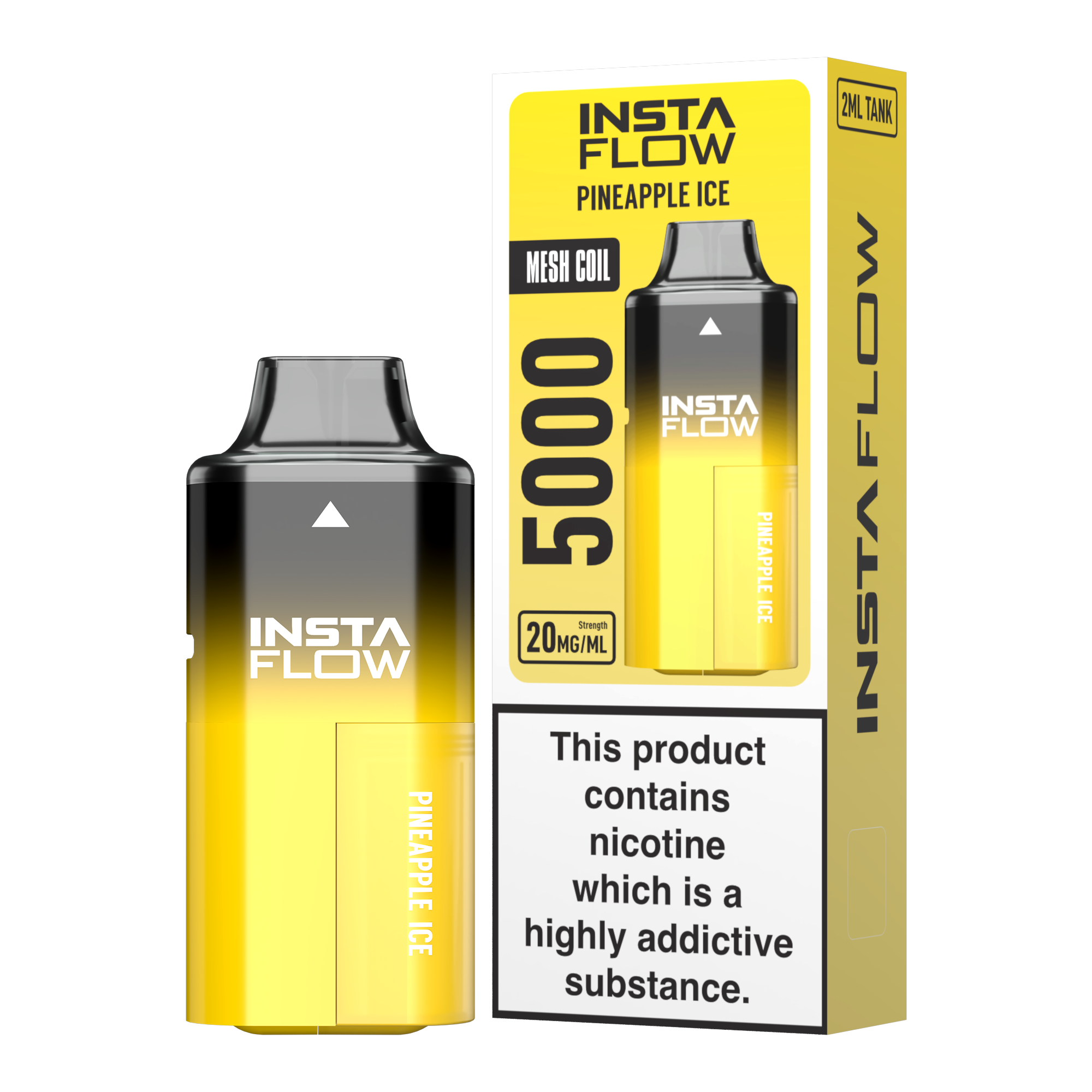 Instaflow 5000 - Pineapple ICE – 20mg Nikotinsalz, 5000 Züge