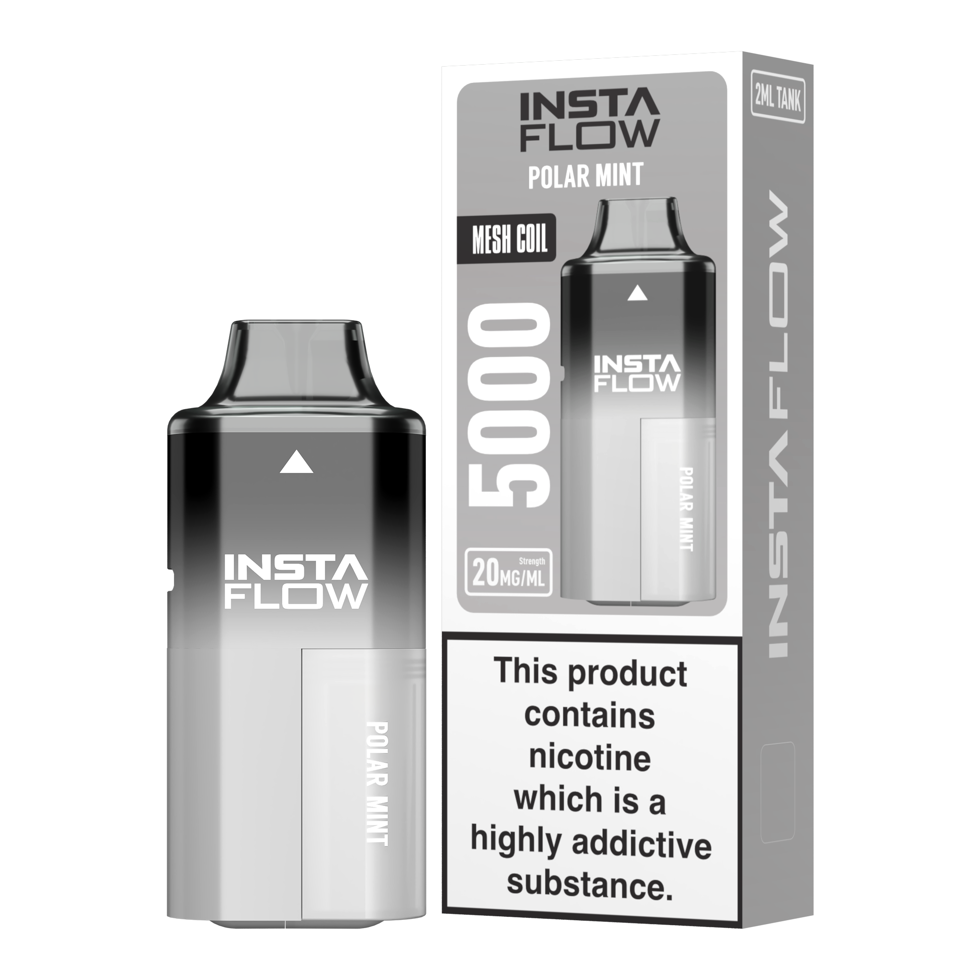 Instaflow 5000 - Polar Mint – 20mg Nikotinsalz, 5000 Züge