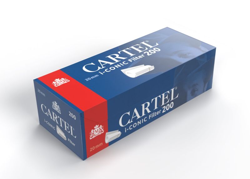 Cartel i-CONIC Zigarettenhülsen – Schachtel mit 200 Hülsen