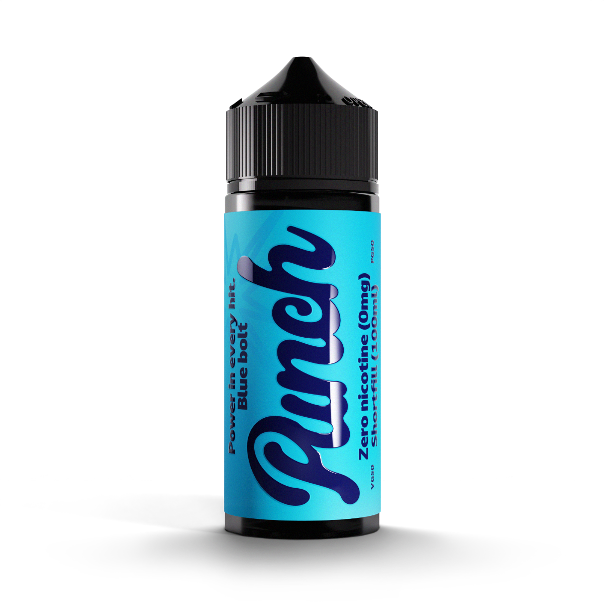 Punch Blue Bolt 100 ml Shortfill – blaue Beeren mit Limonade, nikotinfrei