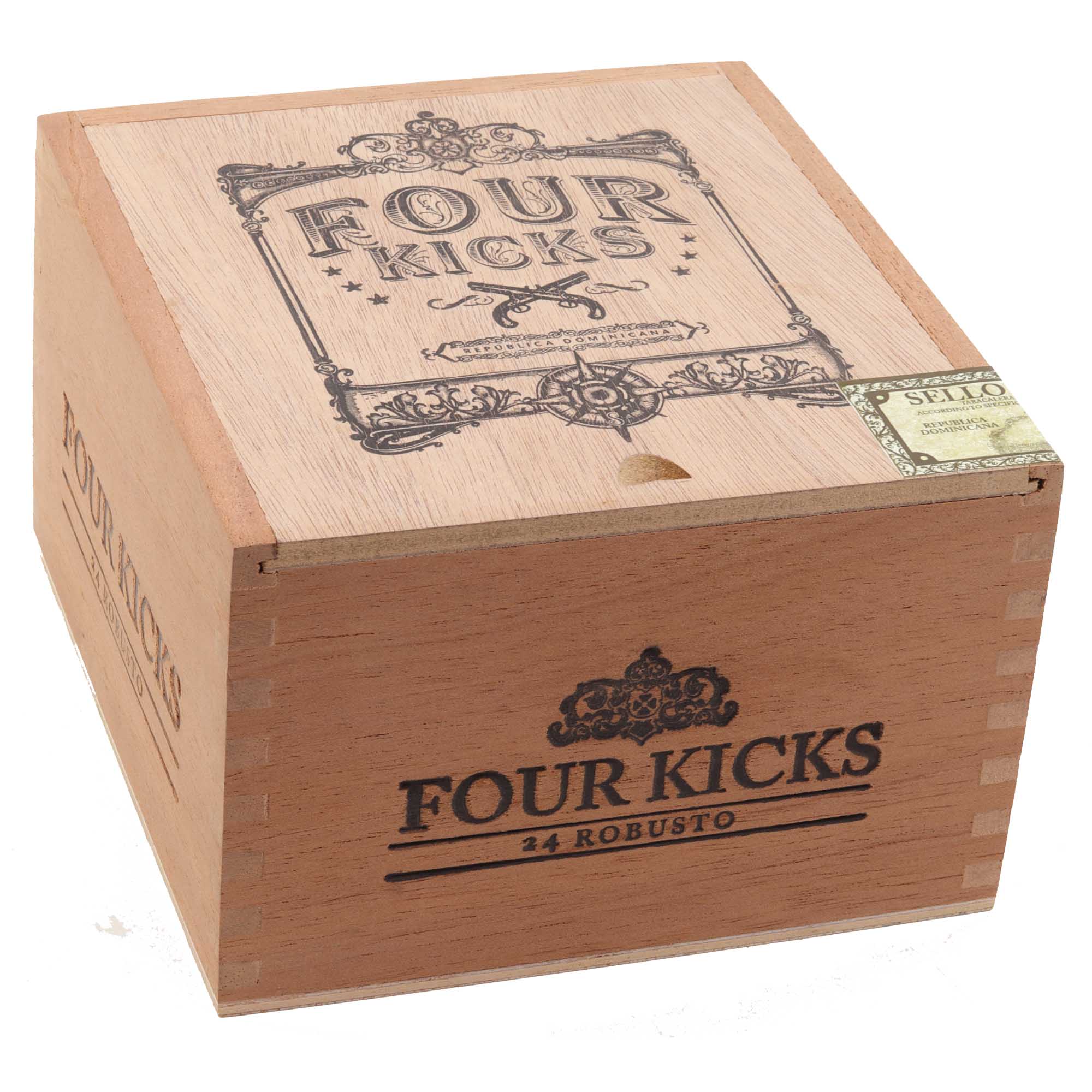 Crowned Heads Four Kicks Robusto Zigarre im Robusto-Format