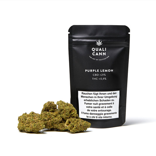 Qualicann - Purple Lemon - 5.5g – Buds, CBD