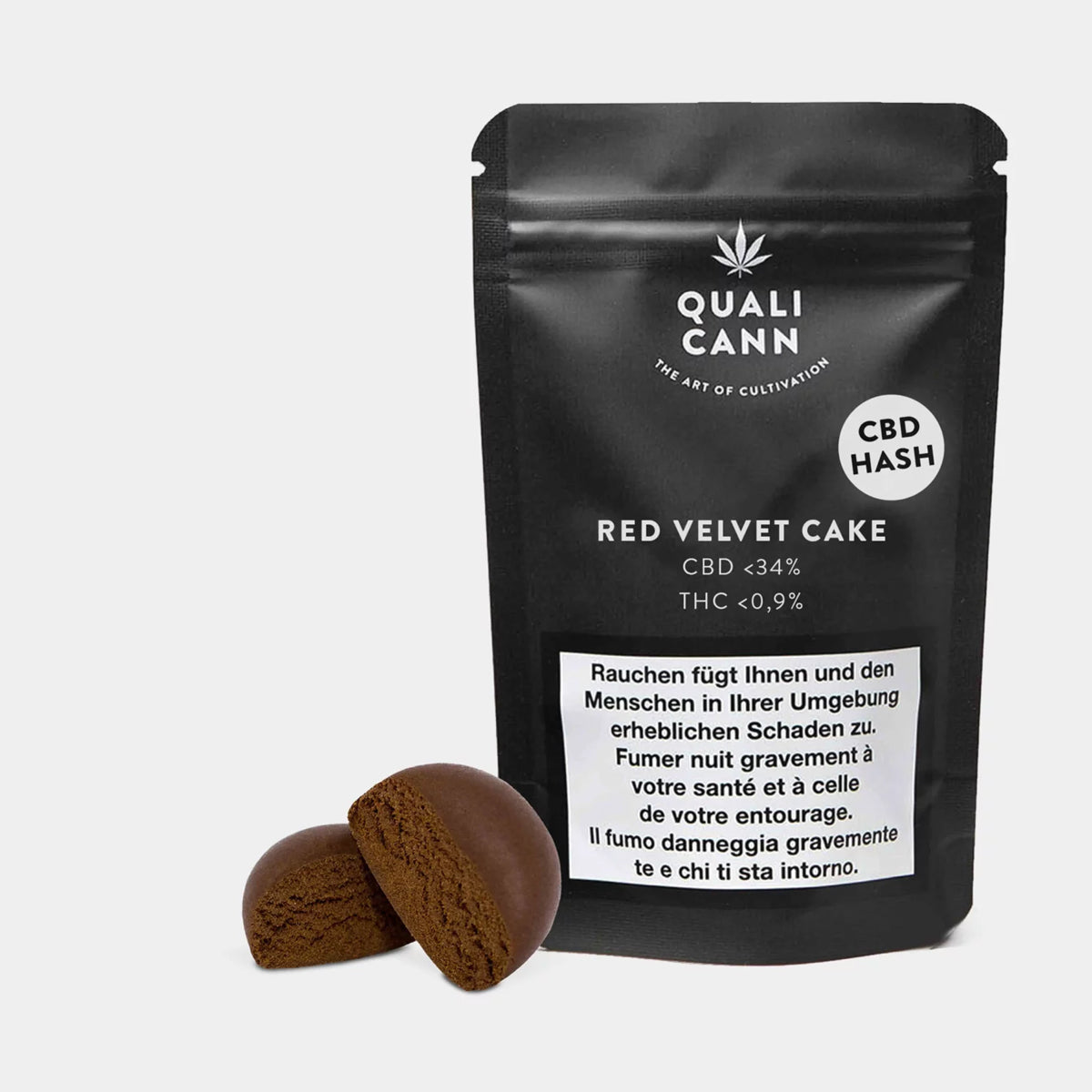 Qualicann - Red Velvet Cake – aromatischer Hasch, CBD Blüten Hasch