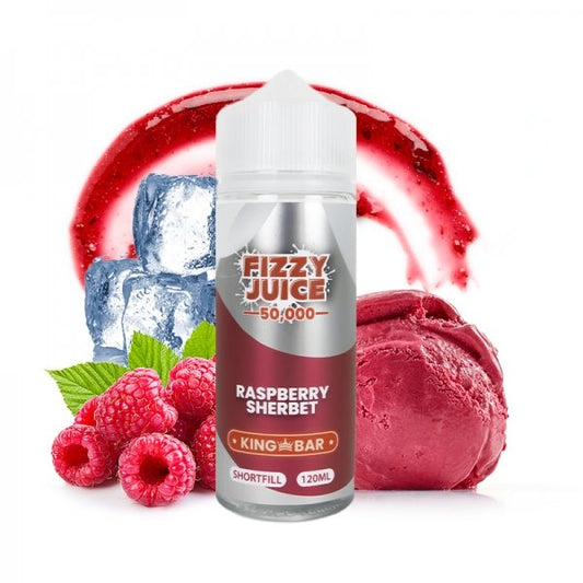 Fizzy Juice King Bar - Raspberry Sherbet - 100ml – Dampfen, Liquid