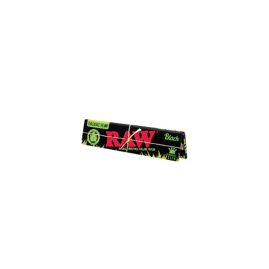 RAW Black Organic Hemp King Size