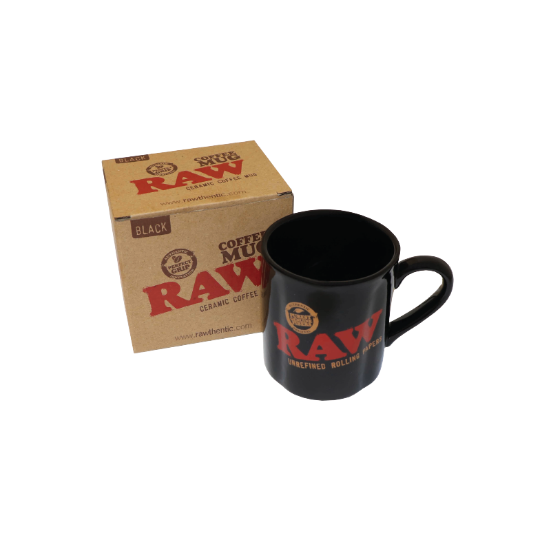 Raw Coffee Mug Black