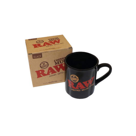 Raw Coffee Mug Black