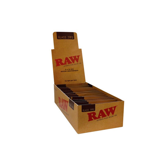 RAW Glass Tip Round