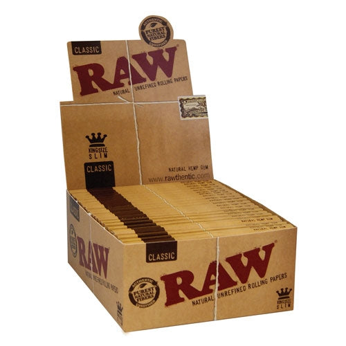 RAW Classic Kingsize – natürliches Drehpapier, Premium Drehpapier